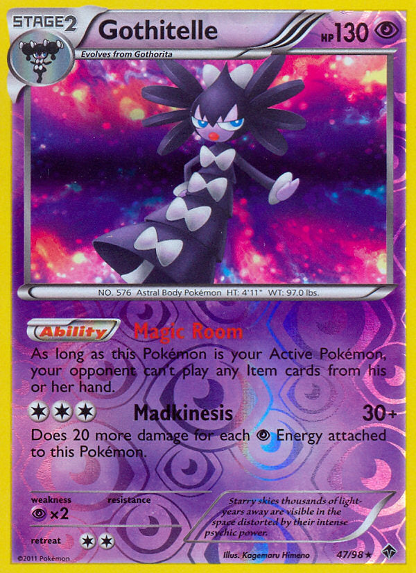 Emerging Powers Gothitelle #47/98 reverse holo
